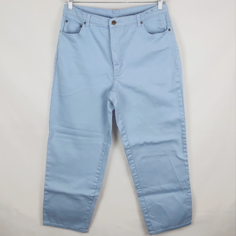Vintage Style & Co. Wide Leg Jeans Womens 14P Casual Streetwear Denim Petite